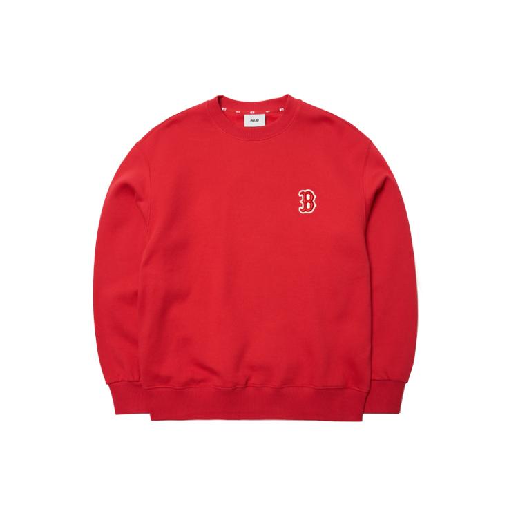 MLB Base Logo Sweatshirt Unisex Red 3AMTB0716-43RDS XL