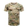 3D Camouflage T-Shirt Herren Kleidung Outdoor Mode Lässig O-Ausschnitt Kurzarm Sommer Street Übergroß Herren Outdoor Sport T-Shirts