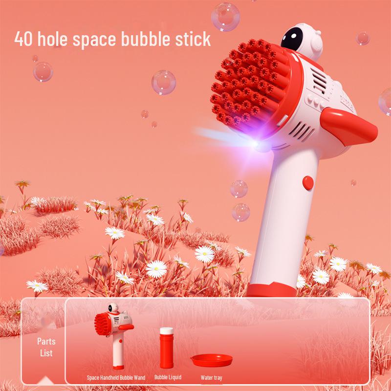 

Пістолет Гатлінга: Популярна повністю автоматична дитяча іграшка, ручний світловий видування бульбашок.