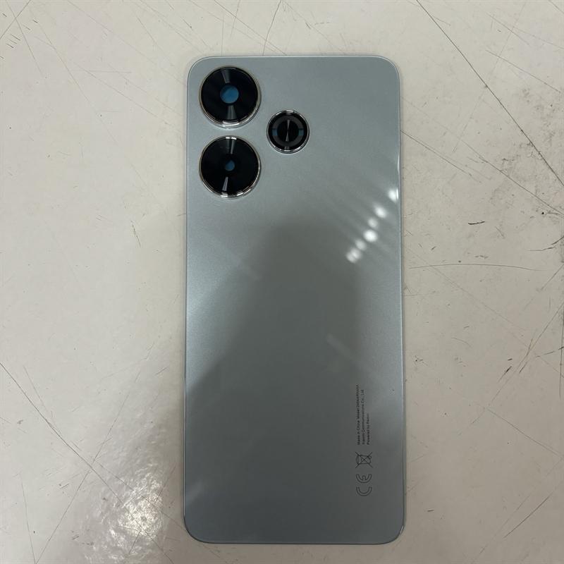 

Battery Back Cover For Xiaomi Redmi 13 4G Rear Housing Glass Replace Repair Spare Part + Camera Lens рожевий