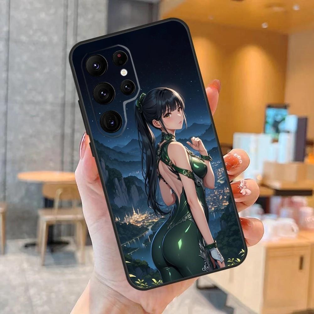 Game Stellar Blade Phone Case For SamsungS24,S23,S22,S21,Ultra Pro S10,S30Plus,S9,20lite Black Cover