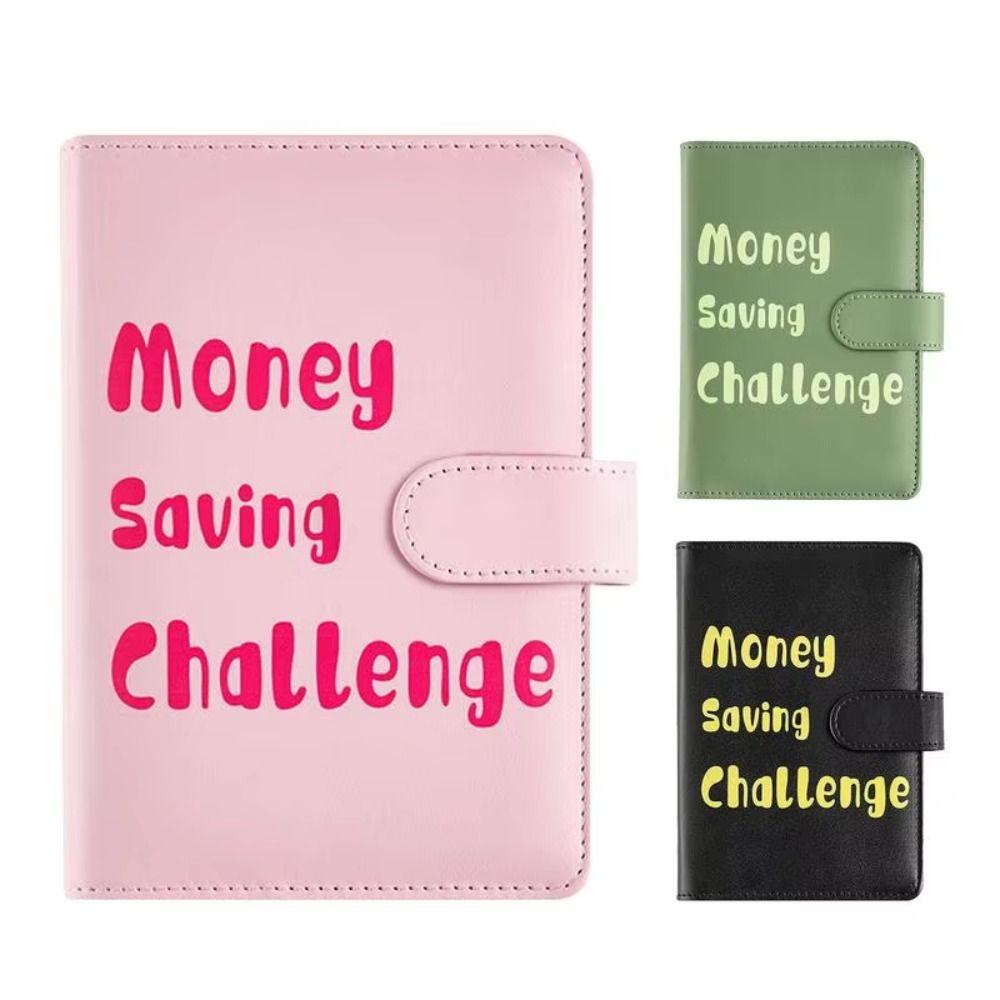 

Refillable Envelope Challenge Binder Challenging Financial Budget Binder Stainless Steel Ring синій