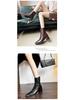 Women's Super Comfortable Chunky Heel Martin Boots - High Heel Square Toe Ankle Boots, Soft Leather, Short Tube Design