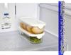 Iwaki Glass Pack Range Box Half White 500ml Set of 2 Stacked Rectangular Packs Set of 2 Heat-Resistant & SKC3246-W2