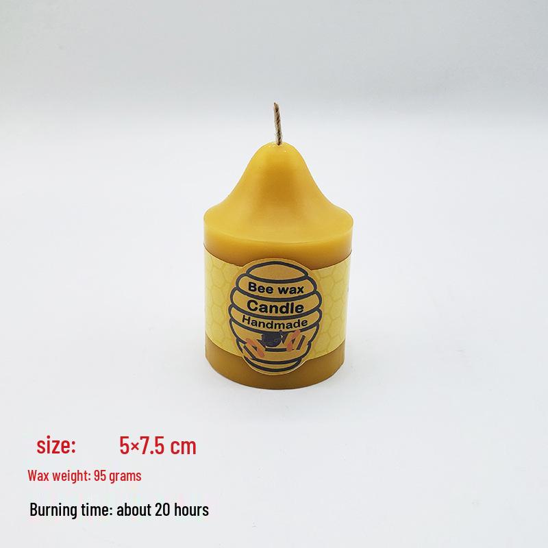 European Style Scented Square Beeswax Candles for Home Décor