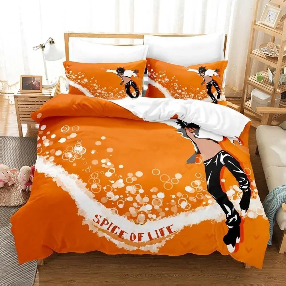 Anime Air Gear Bedding Set Single Twin Full Queen King Size Bed Set Adult Kid Bedroom Duvet Cover Sets Anime Bed Sheet Set