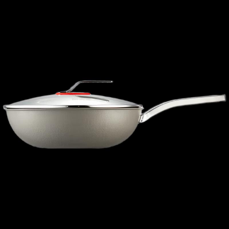 Chuidahuang 30cm Pure Titanium Non-stick Wok