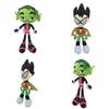 Entzückende 10-Zoll Teen Titans Go Plüschtiersammlung mit Robin Raven Cyborg