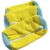 Chenille Shoe Washing Bag with Yellow Zipper - Durable, Multi-Functional, Anti-Deformation Storage for Washing Machines