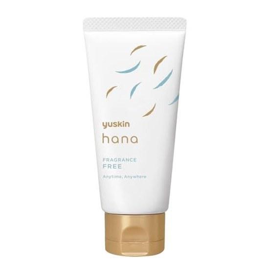 Yuskin Hana Hand Cream Unscented 50g Tube Type Prevents Dry Hands High Moisture Low Irritation Formula Portable Small Size