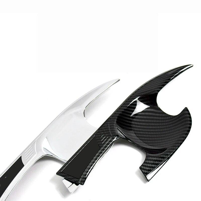 Outer Door Bowl Handle Stickers, Door Handle Bowl Frame For Toyota Camry 8TH XV70 2018    Car Accessories