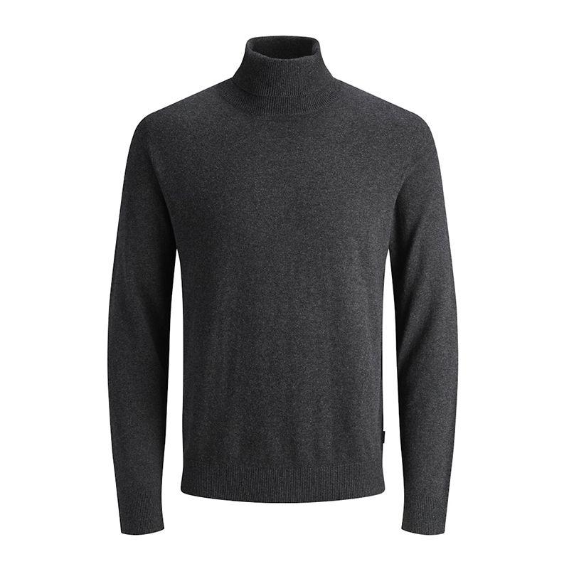 Men's Cotton Blend Turtleneck Sweater JACK & JONES