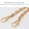 100/120cm Metal Chain Bag Straps Bags Accessories Women Replacement Shoulder Crossbody Strap for Handbags Universal