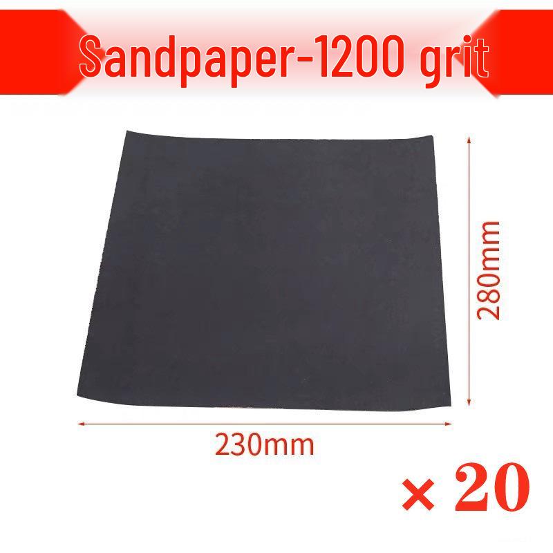 Philips 2000 Grit Wear-Resistant Sandpaper for Wet Sanding Walls, Wood, Metal