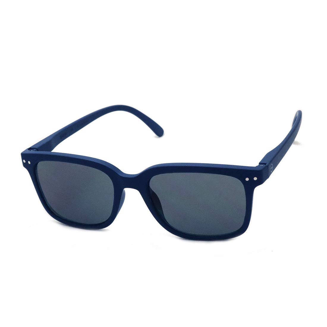 [IZIPIZI] IZIPIZI Sunglasses #L Model Square (Navy BlueGray)