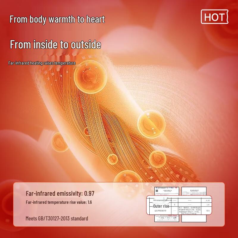 MIIOW Year of Birth Red 3-Piece Thermal Underwear Gift Set