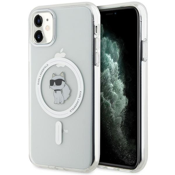 Karl Lagerfeld KLHMN61HFCCNOT iPhone 11 /Xr Transparent Hardcase IML Choupette MagSafe