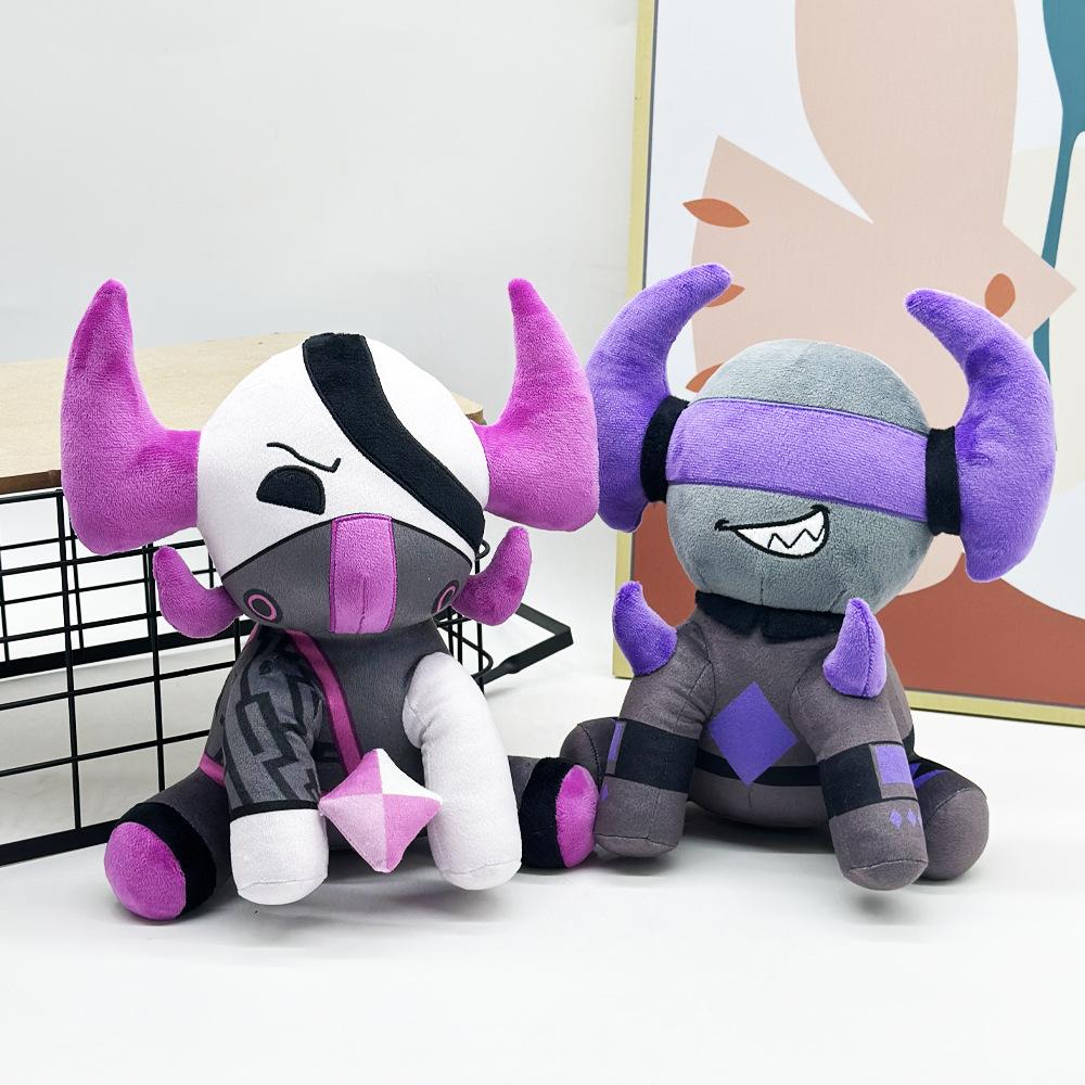 Pluș Nou Phighting Broken Medkit Plushie Ciocan Ban Vacă cu Două Coarne Pluș Moale Jucării Păpușă Periferice Joc Cadou de Ziua de Naștere Pentru Copil