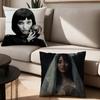 Faouzia Film Noir Singer Pillow Case Office Cushions Suitable For Sofa Car Bedroom Decorative Cushion Cover