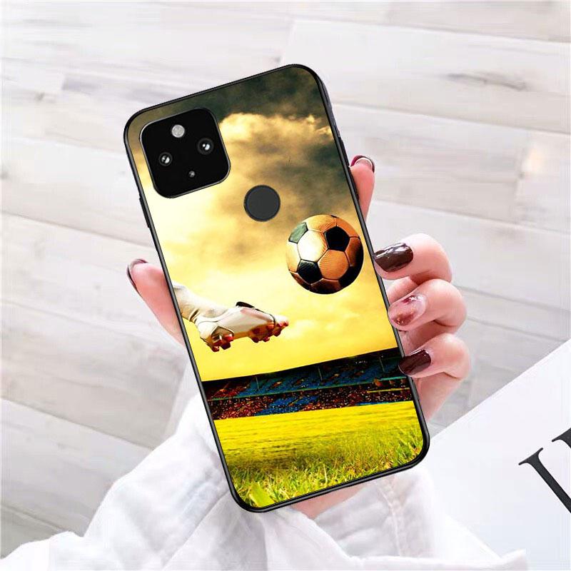 Etui na telefon z motywem artystycznym Mistrzostw Piłkarskich dla Google Pixel 7 Pro 7 6A 6 Pro 5A 4A 3A Pixel 4 XL Pixel 5 6 4 3 XL 3A XL 2 XL