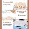 Plug-In Electric Egg Steamer Time-Saving Breakfast Artifact Mini Multi-Functional Steamer  Gift