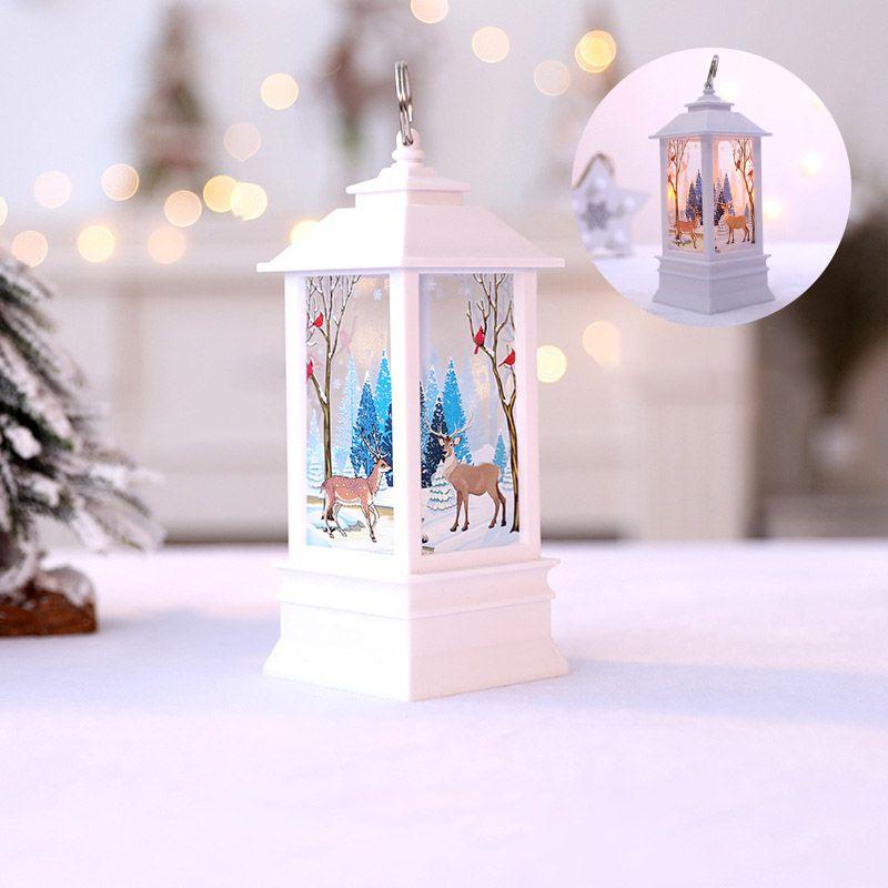 Enchanting Santa Claus Home Decor Led Light Lamp For Festive Christmas Celebrations