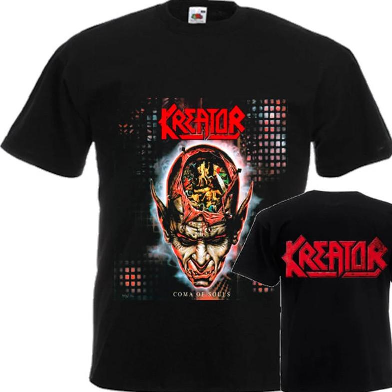New Dtg / Dtf Printed T-shirt - KREATOR' - Coma of Souls T Shirt - Double Sided