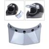 5-Druckknopf Helm Sonnenblende Schirm Motorradhelm Schirm für Vintage Motorradhelm 5 Druckknopf Visier Motorradhelm Visier