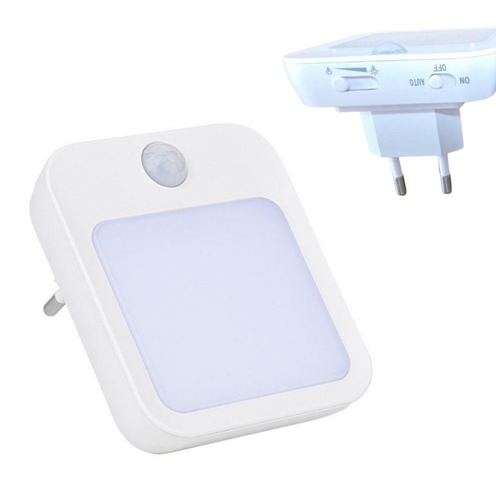 Warm White Light Plug-in LED Night Light Soft Light Adjustable Brightness LED Backlit Night Light Energy Efficient