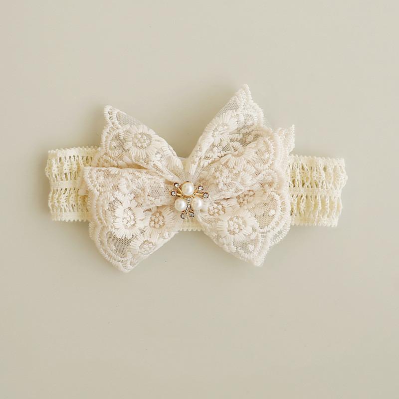 

Baby Headbands Elastic Girl Hair Bands Newborn Infant Accessories Photography Props Headwear Princess Lace Florwers Bowknot fit for 0-24 months