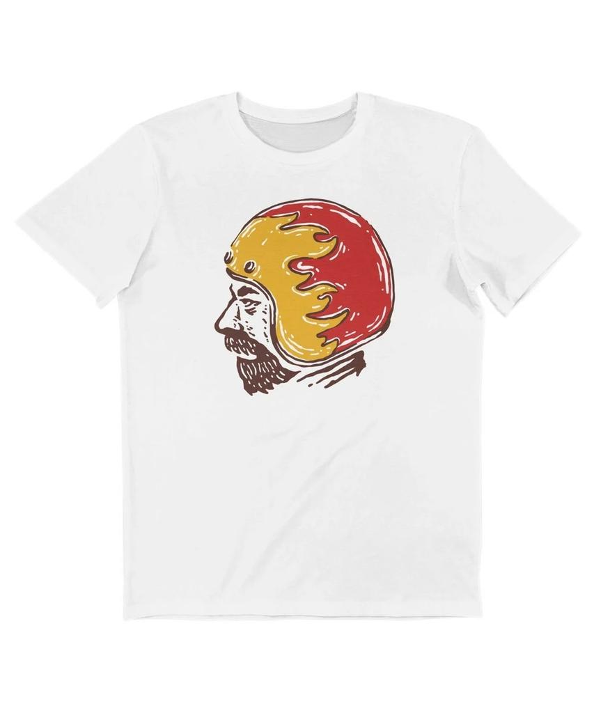 Cross - Moto Graphic Printing Summer Luxury Brand Cotton Men's and Women's T-Shirts Short Sleeves Street Fashion Clothing