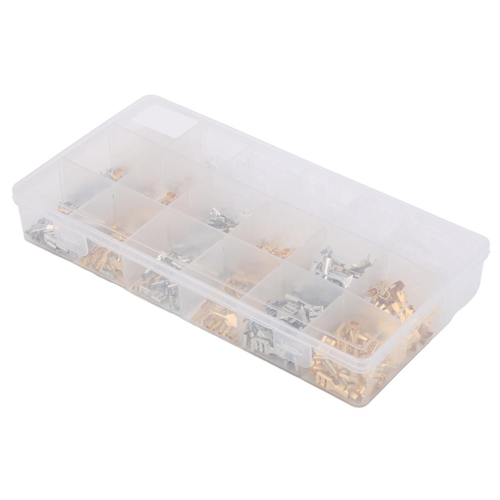 540Pcs Wire Connectors Kit Spade Terminals Set Industrial Accessories 2.84.86.3Type