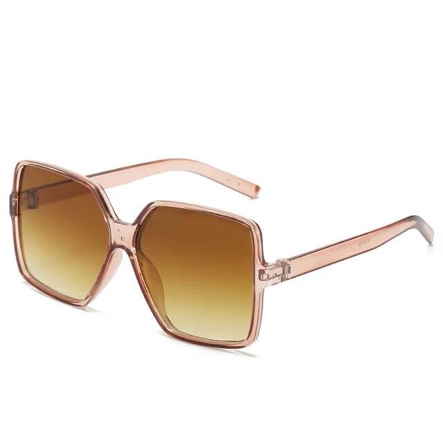 New  Sunglasses Square Glasses Personalized Cat Eyes Colorful Sunglasses Trend Sunglasses Uv400 Curtain Sun Glasses