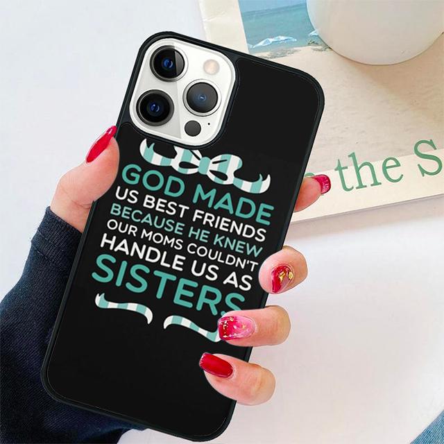 Best Friend BFF Coque Shell For iPhone 17 Air 15 16 14 13 12 Pro Max 11 Pro Max Plus Phone Case Cover