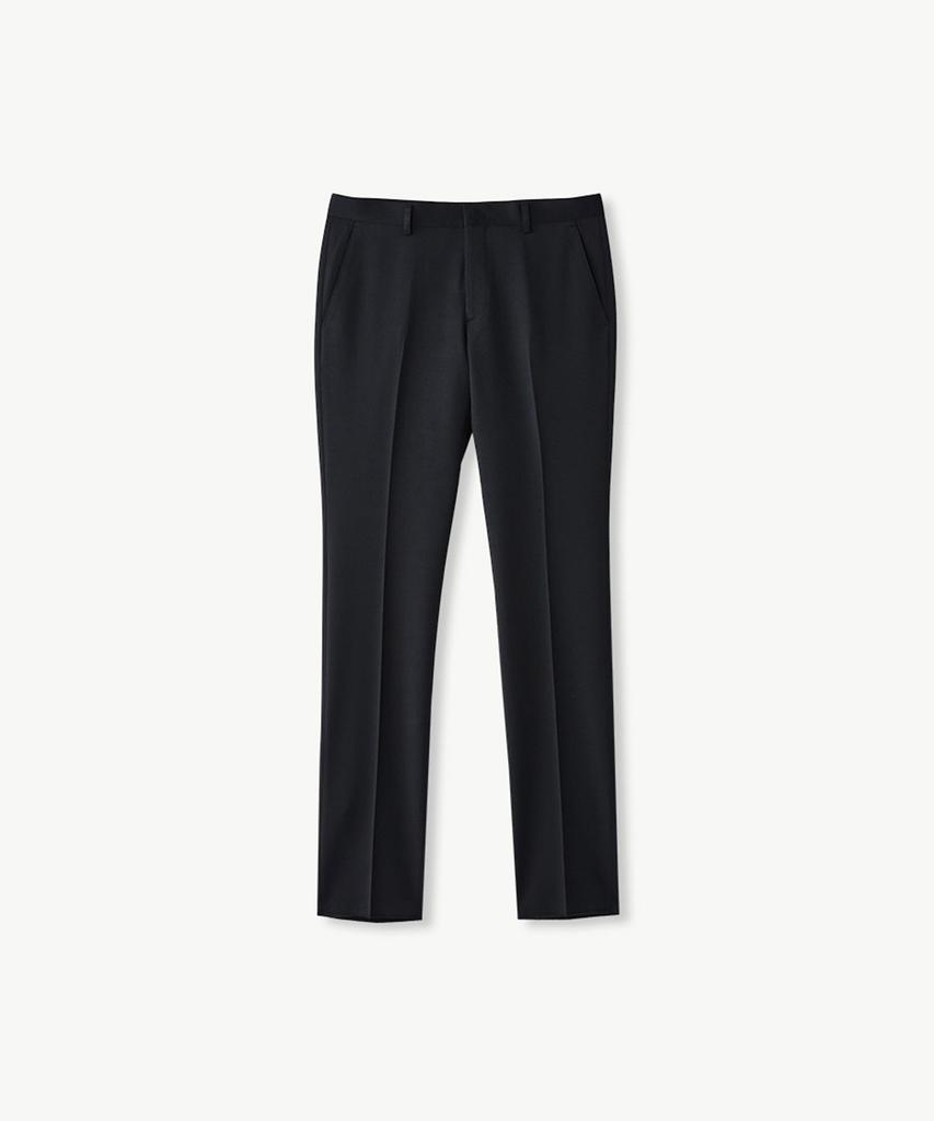 STCO [Four Seasons][Crossfit] Wool Blend Four-Way Stretch Suit Pants Black (Slim Fit)_Sslvz11Ssb