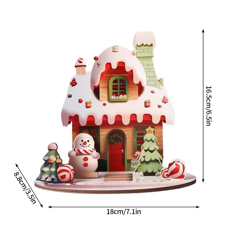 

Рождественские деревянные подарочные украшения своими руками 2025 Веселая рождественская атмосфера рабочего стола Decortion Подарки на рождественскую вечеринку для детей Фотореквизит