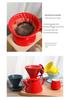 Set Portafiltro per Caffè Pour-Over V60 in Ceramica Nordica, Stile Semplice