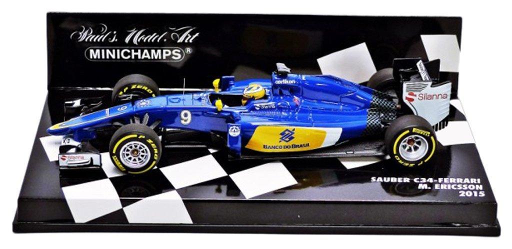 

Minichamps Sauber F1 Team Ferrari C34 2015 F1 Ericsson 1/43 #9 M. [Resin]