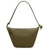 Loewe Hammock Hobo Embossed Letter Puzzle Zipper Closure Leather Hobo Bag Mini Women Bags Dark-Khaki-Green A538G13X01-3969