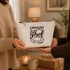 Trousse de toilette - PLANETEE - J’peux pas je suis Prof J'peux pas minimaliste - Beige - 100% coton - 3 L