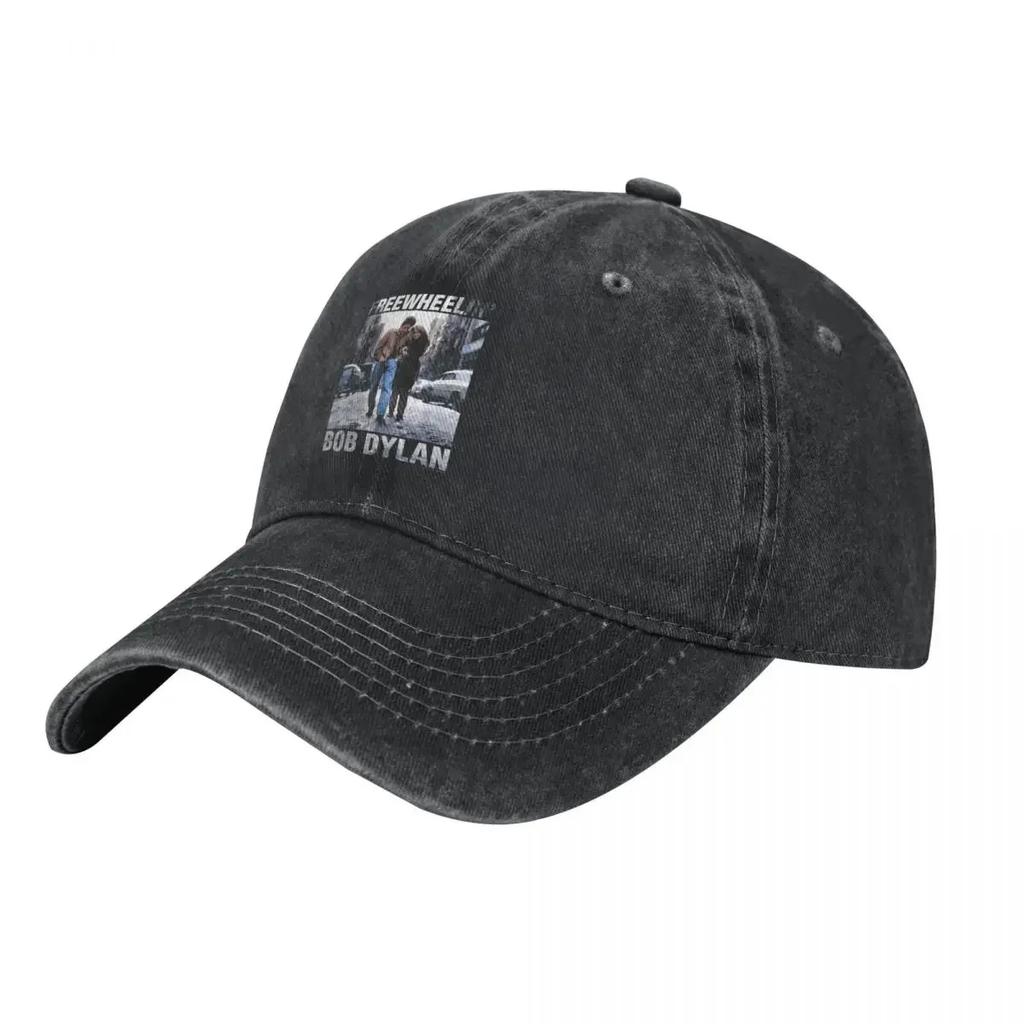 Bob Dylan, Freewheelin' Demin Cap Durable For All Seasons Summer Hat Baseball Cap For Men
