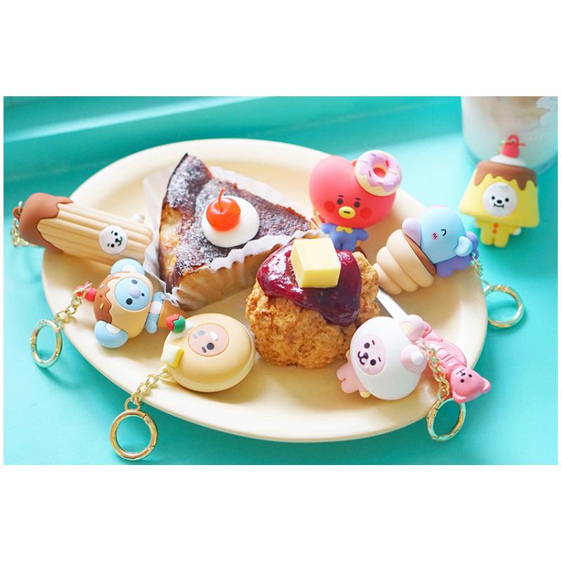 BTS BT21 Offizieller Baby Sweet Things Figur Schlüsselanhänger Authentisch