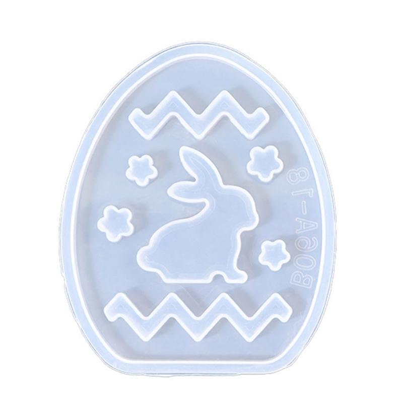 Hollowed Bunnies Silicone Candle Holder Molds for Making Tealight Holder Candle Stand Home Decoration Epoxy Resin Molds