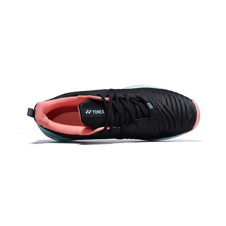 YONEX Power Cushion Sonicage 3 Breathable Comfortable Low-Top Tennis Shoes Unisex Sneaker Black Blue SHTS3MGCEX-572