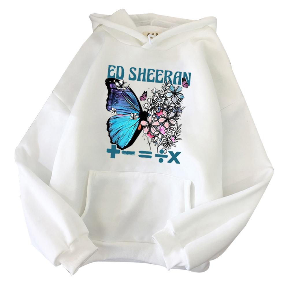 Ed Sheeran Hoodie The Mathematics Tour Hoodie Gift for Ed Sheeran Fan Winter Warm Tops Streetwear