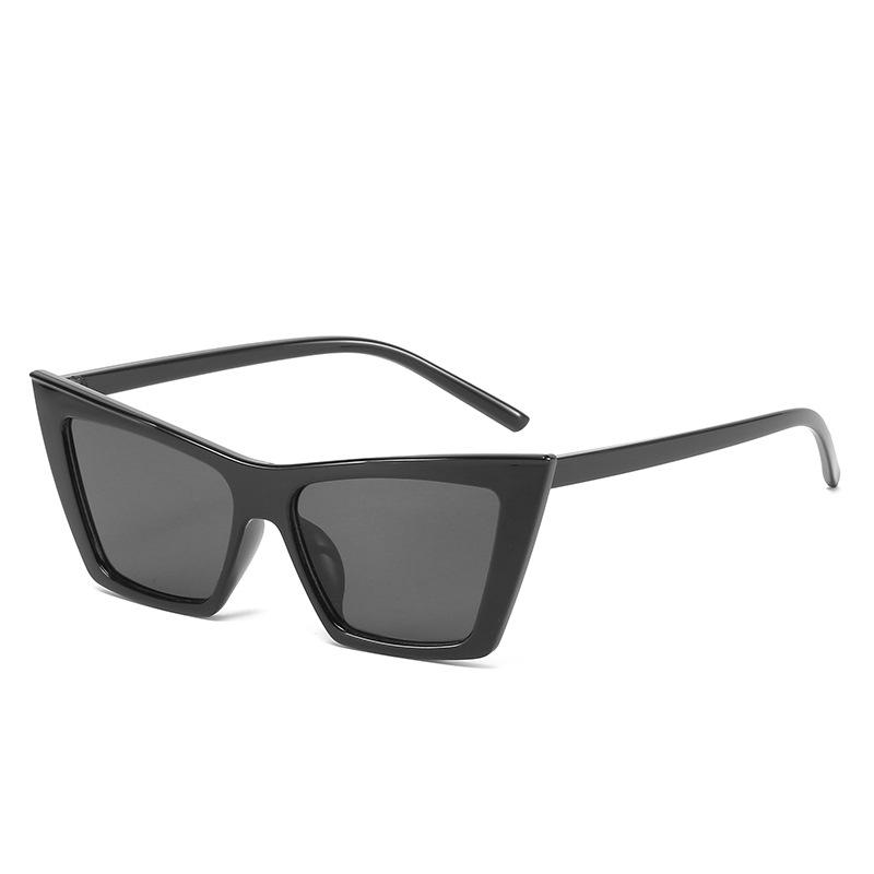 Cat S Eye Sunglasses Milan Fashion Catwalk Glasses Women S Versatile Small Square Sunglasses spot