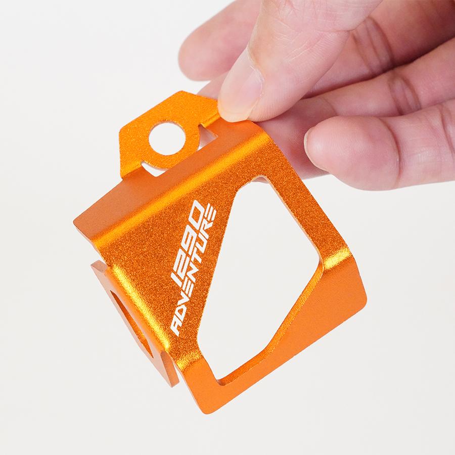 Motorcykel Orange Bakre Vätskebehållare Skydd Kåpa Lock För KTM 1090 Adventure 1190 Adv 1290 Super Adventure R /