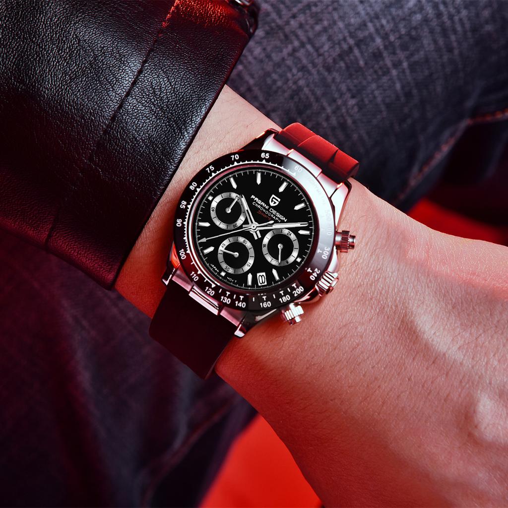 Pagani Design New TOP Brand Luxury Men's Watch with Box Multi-functional 100m Waterproof Fashion Luminous Men's Quartz Watches