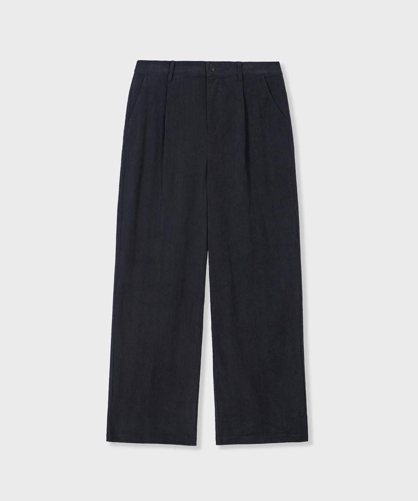 GLW Comfort Elastic Corduroy Pants Navy