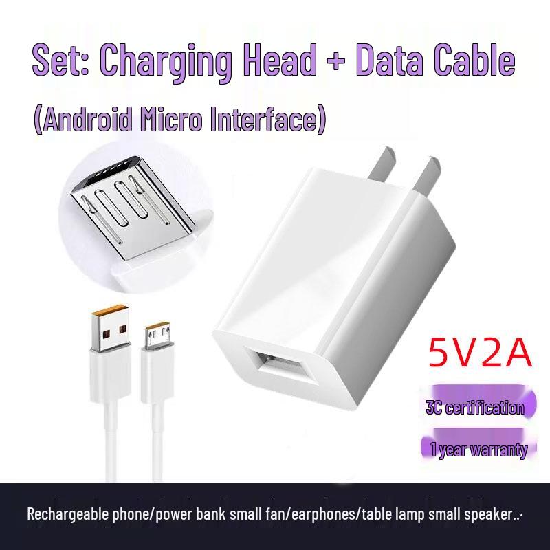 3C Certified USB Charger 5V2A for Huawei, Xiaomi, Apple Phones